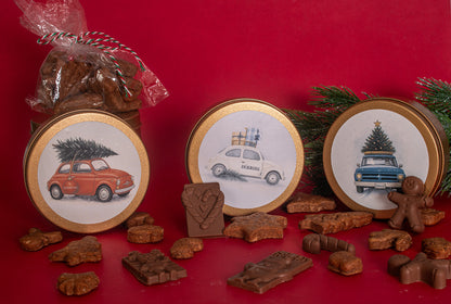 Santa Mix: Galletas navideñas artesanales con aroma a canela, elaboradas con receta familiar y guardadas en exclusivos tarros vintage DÜKROSS.