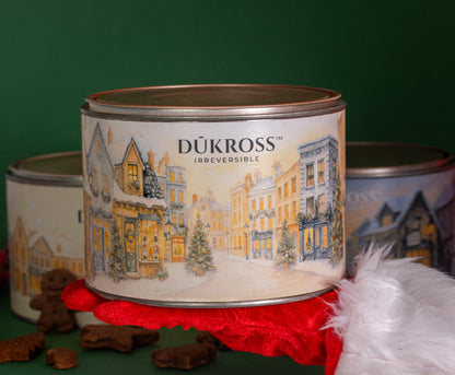 Winter Cookies 500 Grs.: Galletas navideñas artesanales con aroma a canela, elaboradas con receta familiar y guardadas en exclusivos tarros vintage DÜKROSS.