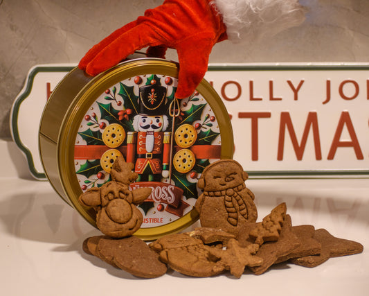 Classic 1.0 Kg: Galletas navideñas artesanales con aroma a canela, elaboradas con receta familiar y guardadas en exclusivos tarros vintage DÜKROSS.